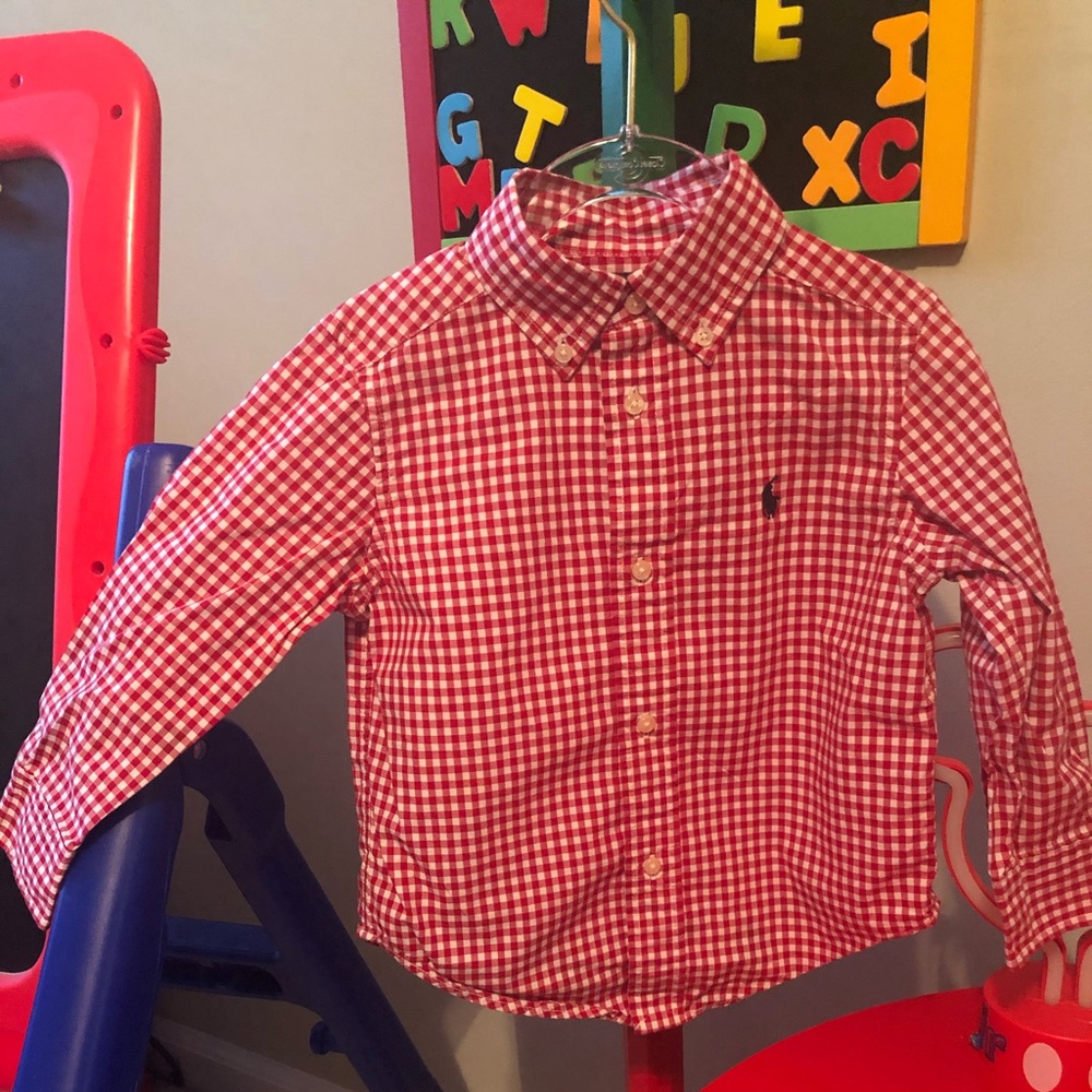 Button up long sleeved shirt